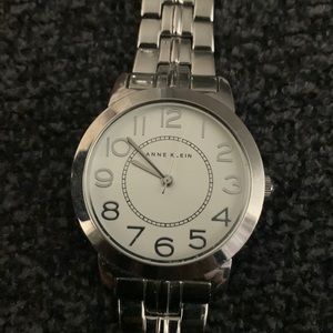Silver Anne Klein dress watch